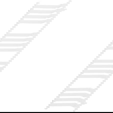 Mexen Loop kampinis vonios kambario radiatorius 1250 x 375 mm, 666 W, baltas - W129-1250-350-00-20