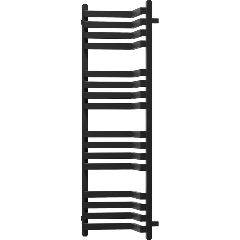 Mexen Loop vonios kampinis radiatorius 1250 x 375 mm, 666 W, juodas - W129-1250-350-00-70