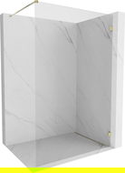 Mexen Lunar dušo sienelė Walk-in dešinė 60 x 200 cm, skaidri 8 mm, auksinė - 830-060-000-50-00-P