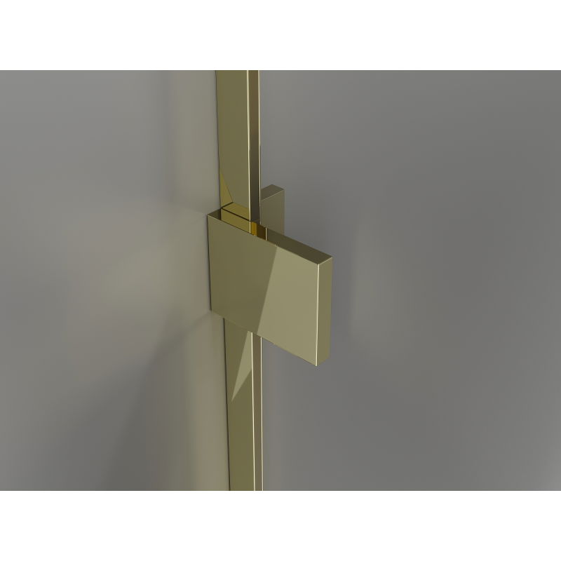 Mexen Lunar dušo sienelė Walk-in dešinė 70 x 200 cm, skaidri 8 mm, auksinė - 830-070-000-50-00-P