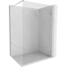 Mexen Lunar dušo sienelė Walk-in dešinė 110 x 200 cm, permatoma 8 mm, auksinė - 830-110-000-50-00-P