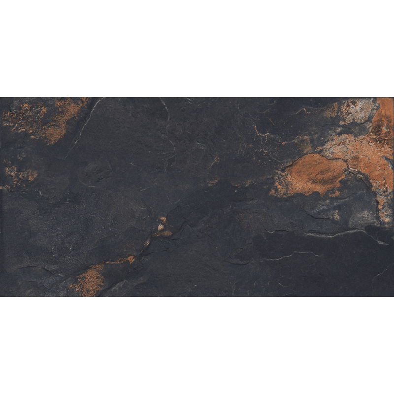 Mexen Rafael Grafito glazūruotas keramikinis G1, grindinis-sieninis plytelė 120 x 60 cm, matinis - TL324-120-060-05