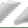 Mexen Lunar dušo sienelė Walk-in dešinė 150 x 200 cm, skaidri 8 mm, aukso šlifuota - 830-150-000-55-00-P