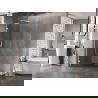 Mexen Lunar L dušo sienelė Walk-in kairė 70 x 200 cm, skaidri 8 mm, balta - 830L-070-000-20-00-L