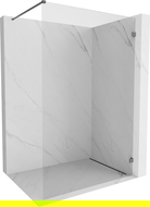 Mexen Lunar dušo pertvara Walk-in dešinė 70 x 200 cm, permatoma 8 mm, šlifuota tamsiai pilka - 830-070-000-66-00-P