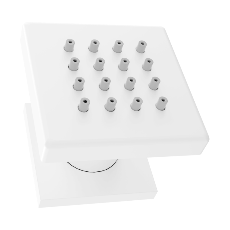 Mexen paviršinis šoninis purkštukas, baltas - 79360-20