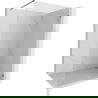 Mexen Lunar dušo sienelė Walk-in dešinė 150 x 200 cm, permatoma 8 mm, šlifuota tamsiai pilka - 830-150-000-66-00-P