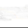 Mexen Brakel White poliruotas akmens masės, grindų ir sienų plytelė 120 x 60 cm, raižytas - TL402-120-060-01