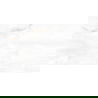 Mexen Brakel White poliruotas akmens masės, grindų ir sienų plytelė 120 x 60 cm, raižytas - TL402-120-060-01