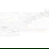 Mexen Brakel White poliruotas akmens masės, grindų ir sienų plytelė 120 x 60 cm, raižytas - TL402-120-060-01