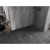 Mexen Lunar dušo sienelė Walk-in dešinė 120 x 200 cm, permatoma 8 mm, juoda - 830-120-000-70-00-P
