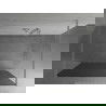 Mexen Kioto pastatoma dušo sienelė 120 x 200 cm, Grafito, Chromo - 800-120-002-01-40