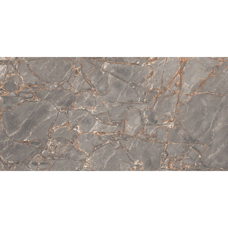 Mexen Rubble Grey glazūruota akmens masės plytelė, grindų-sienų 120 x 60 cm, raižyta - TL401-120-060-02