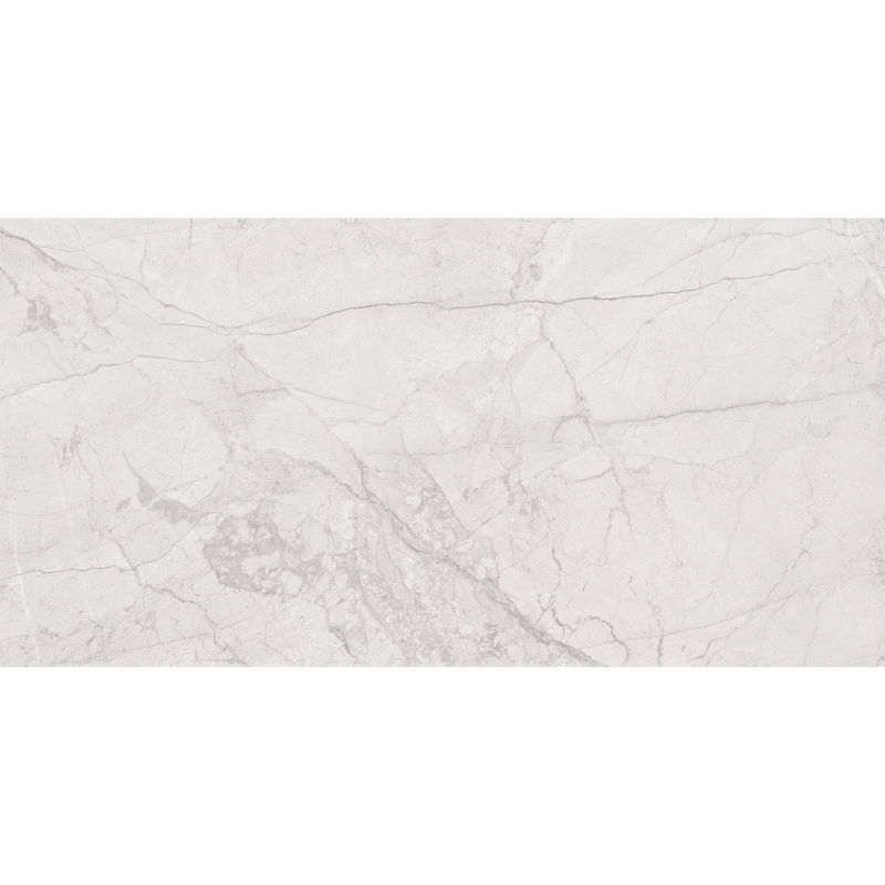 Mexen Morella Bianco blizgintas akmens masės plytelė rekt. G1, grindų ir sienų, 120 x 60 cm, raižinys - TL412-120-060-00