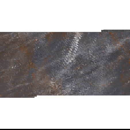 Mexen Visby Black glazūruotos rektifikuotos plytelės G1, grindų-ir sienų plytelės 120 x 60 cm, raižytos - TL428-120-060-02