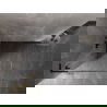 Mexen Lunar L dušo sienelė Walk-in kairė 60 x 200 cm, skaidri 8 mm, juoda - 830L-060-000-70-00-L