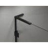 Mexen Lunar L Dušo sienelė Walk-in kairė 80 x 200 cm, permatoma 8 mm, juoda - 830L-080-000-70-00-L