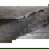 Mexen Lunar L dušo siena Walk-in kairė 120 x 200 cm, skaidri 8 mm, šautuvinio metalo - 830L-120-000-95-00-L