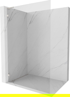 Mexen Lunar L dušo sienelė Walk-in kairė 60 x 200 cm, permatoma 8 mm, šlifuota nikeliu - 830L-060-000-97-00-L