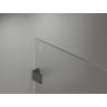 Mexen Lunar dušo siena Walk-in dešinė 50 x 200 cm, permatoma 8 mm, pistoletinis metalas - 830-050-000-95-00-P