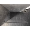 Mexen Lunar L dušo sienelė Walk-in kairė 80 x 200 cm, permatoma 8 mm, šlifuoto nikelio - 830L-080-000-97-00-L
