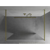Mexen Kioto laisvai stovinti dušo sienelė 110 x 200 cm, veidrodis 8 mm, auksinė - 800-110-002-50-50