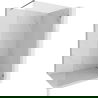 Mexen Lunar dušo sienelė Walk-in dešinė 120 x 200 cm, skaidri 8 mm, gun metal - 830-120-000-95-00-P