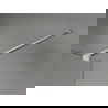 Mexen Lunar dušo sienelė Walk-in dešinė 50 x 200 cm, skaidri 8 mm, šlifuotas nikelis - 830-050-000-97-00-P
