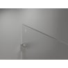 Mexen Lunar dušo siena Walk-in dešinė 90 x 200 cm, permatoma 8 mm, šlifuotas nikelis - 830-090-000-97-00-P