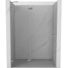 Mexen Lunar dušo durys, atsiveriančios kairėje pusėje 140 cm, skaidrios, chromuotos - 834-140-000-01-00-L