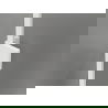 Mexen Lunar kairiosios pusės atveriamos dušo durys 70 cm, skaidrios, baltos - 834-070-000-20-00-L