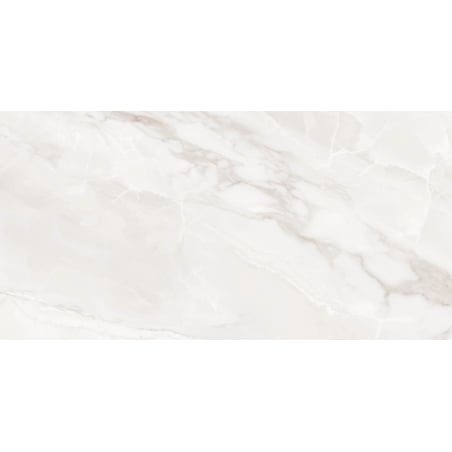 Mexen Sparta Bianco glazūruotas rektifikuotas gresas. Grindų ir sienų plytelė 120 x 60 cm, blizgus - TL101-120-060-00