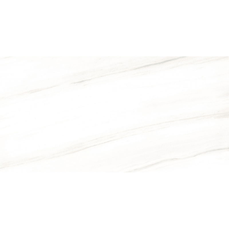 Mexen Lasa White blizgančios glazūruotos grindų-sienų plytelės, 120 x 60 cm, blizgios - TL103-120-060-00