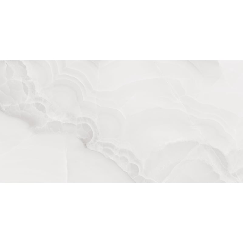 Mexen Onyx Silver stiklinis porcelianinis rekt. G1, grindų ir sienų plytelė 120 x 60 cm, blizgi - TL106-120-060-02