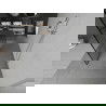 Mexen Kioto pastatoma dušo sienelė 110 x 200 cm, Skaidrus/Juodas raštas 8 mm, Chromo - 800-110-002-01-77