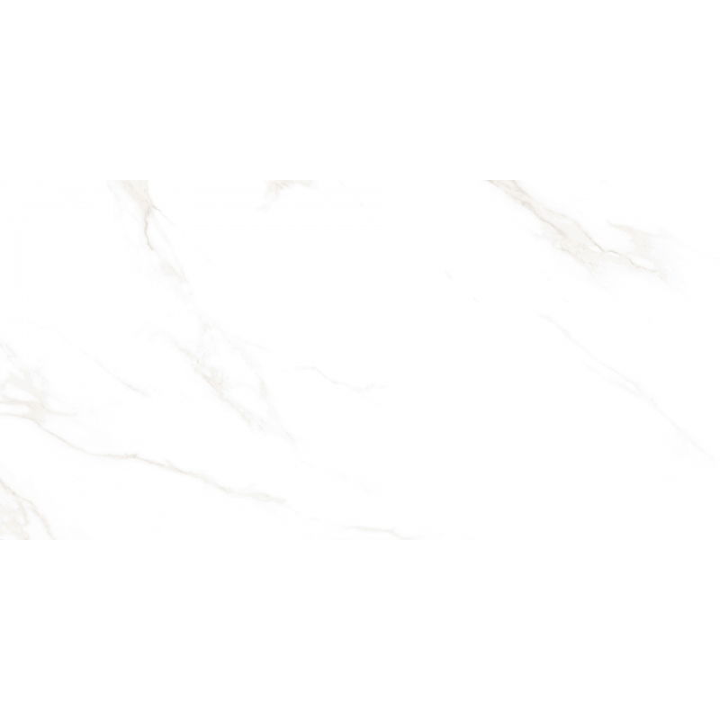 Mexen Luton Bianco glazūruota akmens masės plytelė rekt. G1, grindų-sienų plytelė 120 x 60 cm, blizgus - TL113-120-060-00