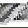Mexen Lunar dušo durys, atveriamos į kairę, 110 cm, permatomos, matinio nikelio - 834-110-000-97-00-L