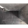 Mexen Lunar L dušo siena Walk-in dešinė 90 x 200 cm, skaidrus 8 mm, chromas - 830L-090-000-01-00-P