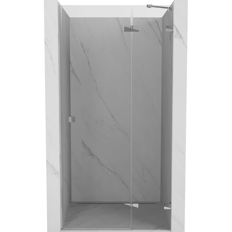 Mexen Lunar dušo durys atidaromos dešinės 85 cm, skaidrios, chromas - 834-085-000-01-00-P