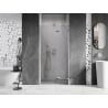 Mexen Lunar dušo durys, dešinės, 95 cm, permatomos, chromuotos - 834-095-000-01-00-P