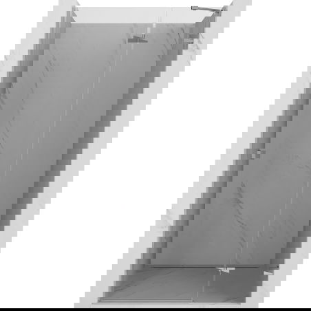 Mexen Lunar dešinės pusės dušo durys 100 cm, skaidrios, chromuotos - 834-100-000-01-00-P