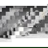Mexen Lunar dešinės pusės dušo durys, 115 cm, skaidrios, chromas - 834-115-000-01-00-P