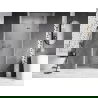 Mexen Lunar dešinės pusės dušo durys, varstomos, 125 cm, skaidrios, chromuotos - 834-125-000-01-00-P
