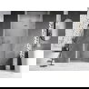 Mexen Lunar dešinės pusės dušo durys, varstomos, 125 cm, skaidrios, chromuotos - 834-125-000-01-00-P