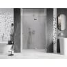 Mexen Lunar dešinės varstomos dušo durys 130 cm, skaidrus, chromas - 834-130-000-01-00-P