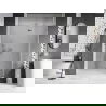 Mexen Lunar dušo durys dešinės 140 cm, skaidrios, chromas - 834-140-000-01-00-P