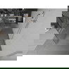 Mexen Kioto pastatoma dušo sienelė 100 x 200 cm, Skaidrus/Baltas raštas 8 mm, Chromo - 800-100-002-01-85