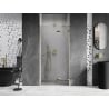 Mexen Lunar Dušo Durys Atidaromos Dešinės 70 cm, Skaidrios, Auksinės - 834-070-000-50-00-P