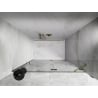 Mexen Lunar dešrainio durys dešinės 135 cm, skaidrios, auksinės - 834-135-000-50-00-P