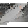 Mexen Kioto pastatoma dušo sienelė 100 x 200 cm, Skaidrus/Baltas raštas 8 mm, Rožinio aukso - 800-100-002-60-85